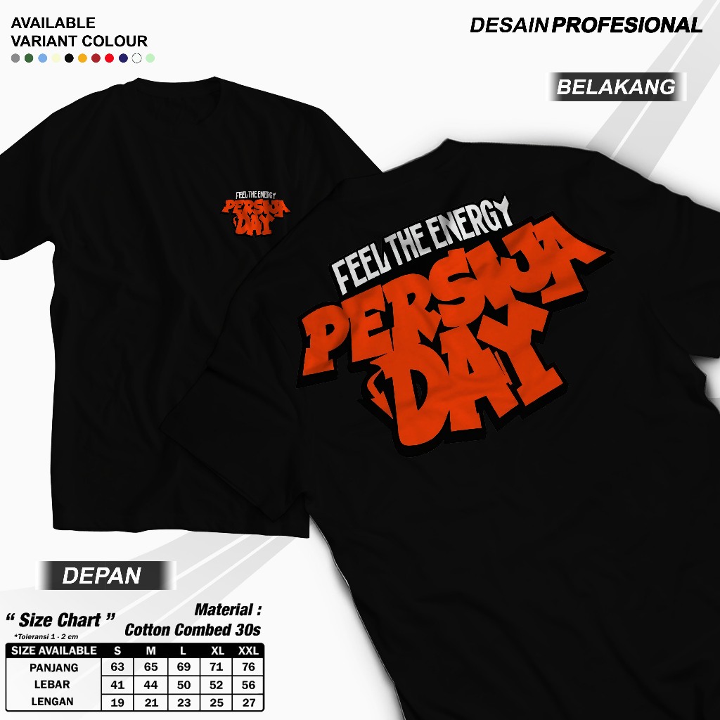 Kaos Persija Day kaos persija jakarta kaos persija terbaru