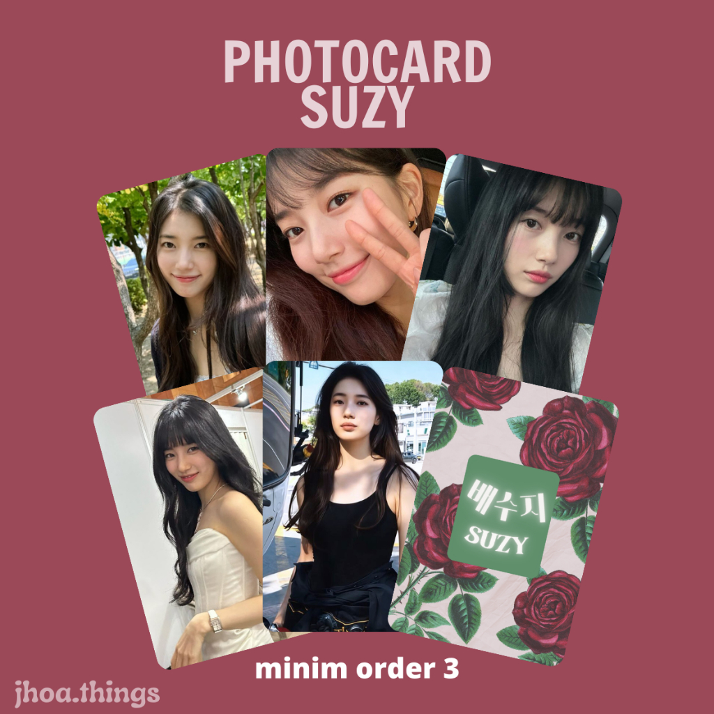 [UNOFFICIAL] PHOTOCARD BAE SUZY MISS A ACTOR KOREA DRAMA DOONA GEENIE MAKE A WISH