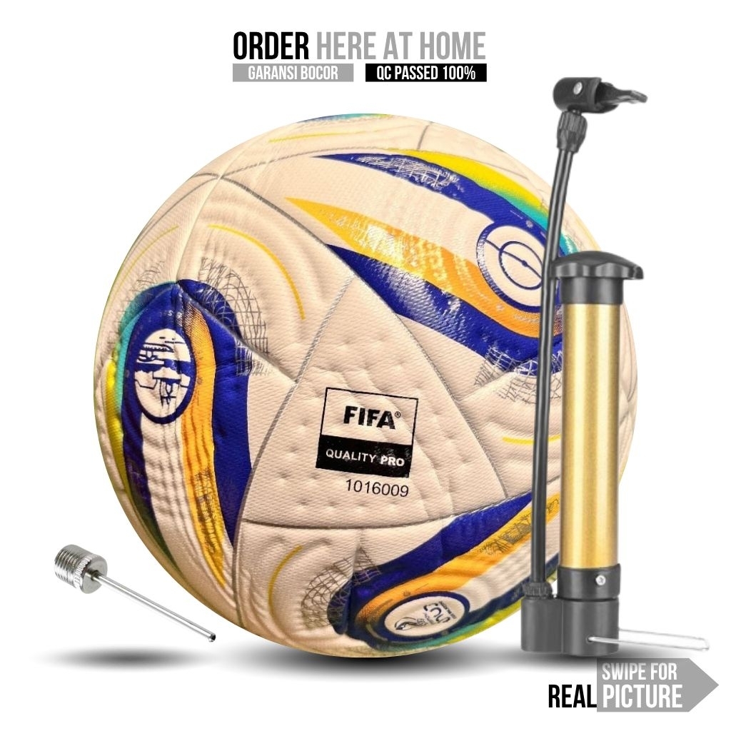 BOLA SEPAK SIZE 5 TERBARU/ BOLA SEPAK PREMIUM QUALITY/ BOLA SEPAK 100% ORIGINAL IMPORT