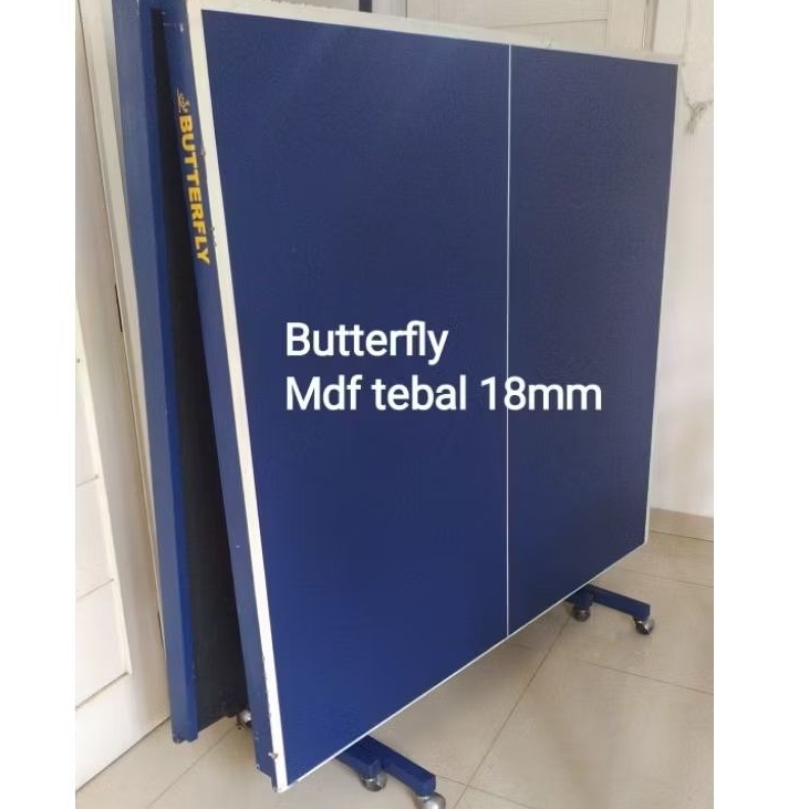 Meja pingpong tenis meja Mdf Butterfly tebal 18mm Jual meja Pingpong Mdf 100%
