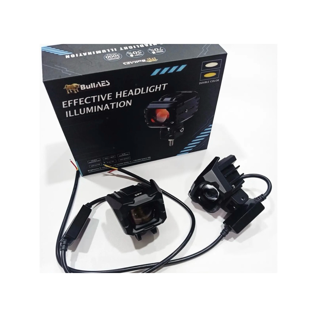 Lampu tembak D2 bullaes kotak foglamp 50 watt