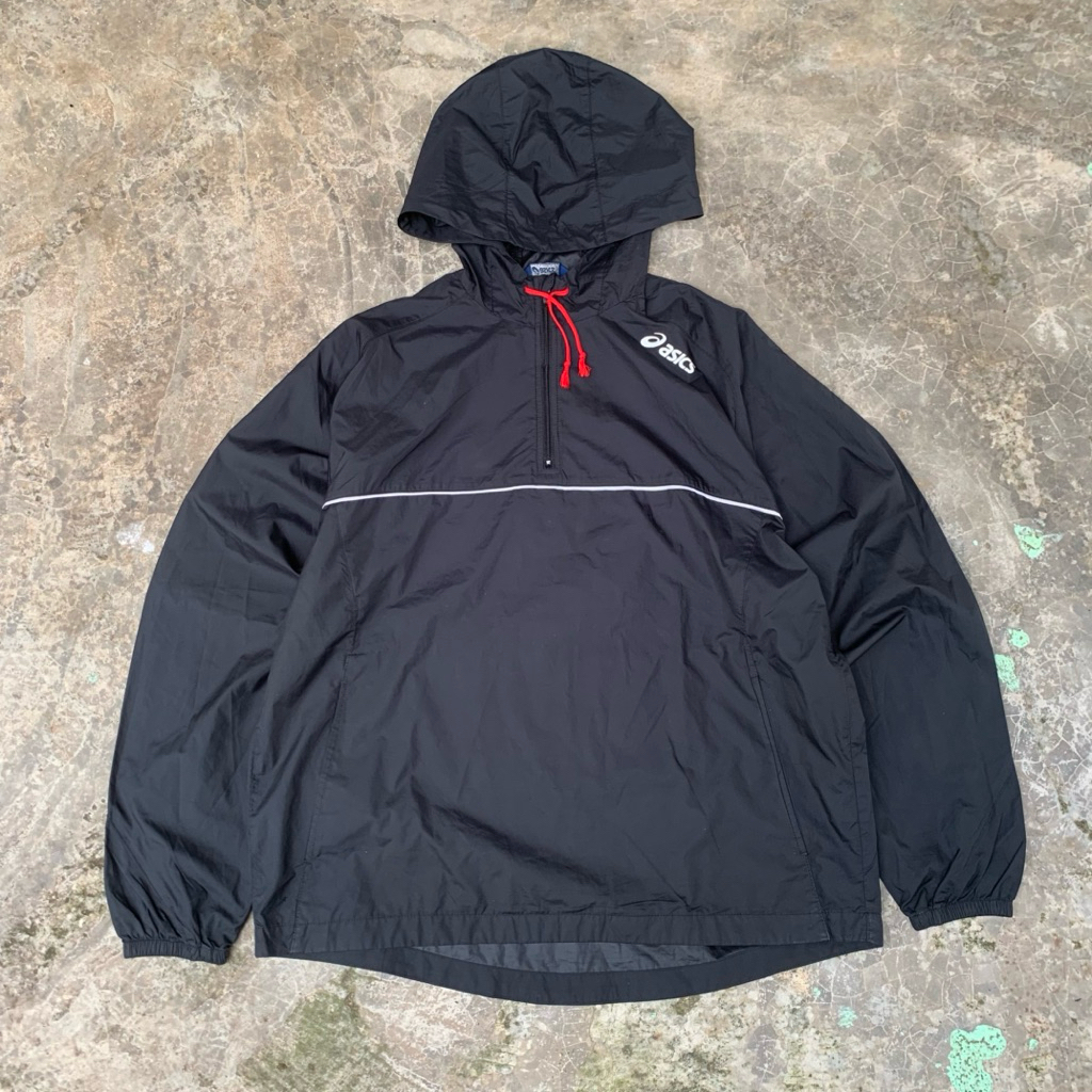 Asics windbreaker halfzip