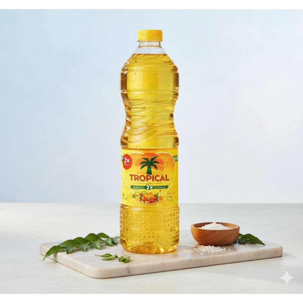 minyak goreng tropical 1 liter / tropical botol 1 liter