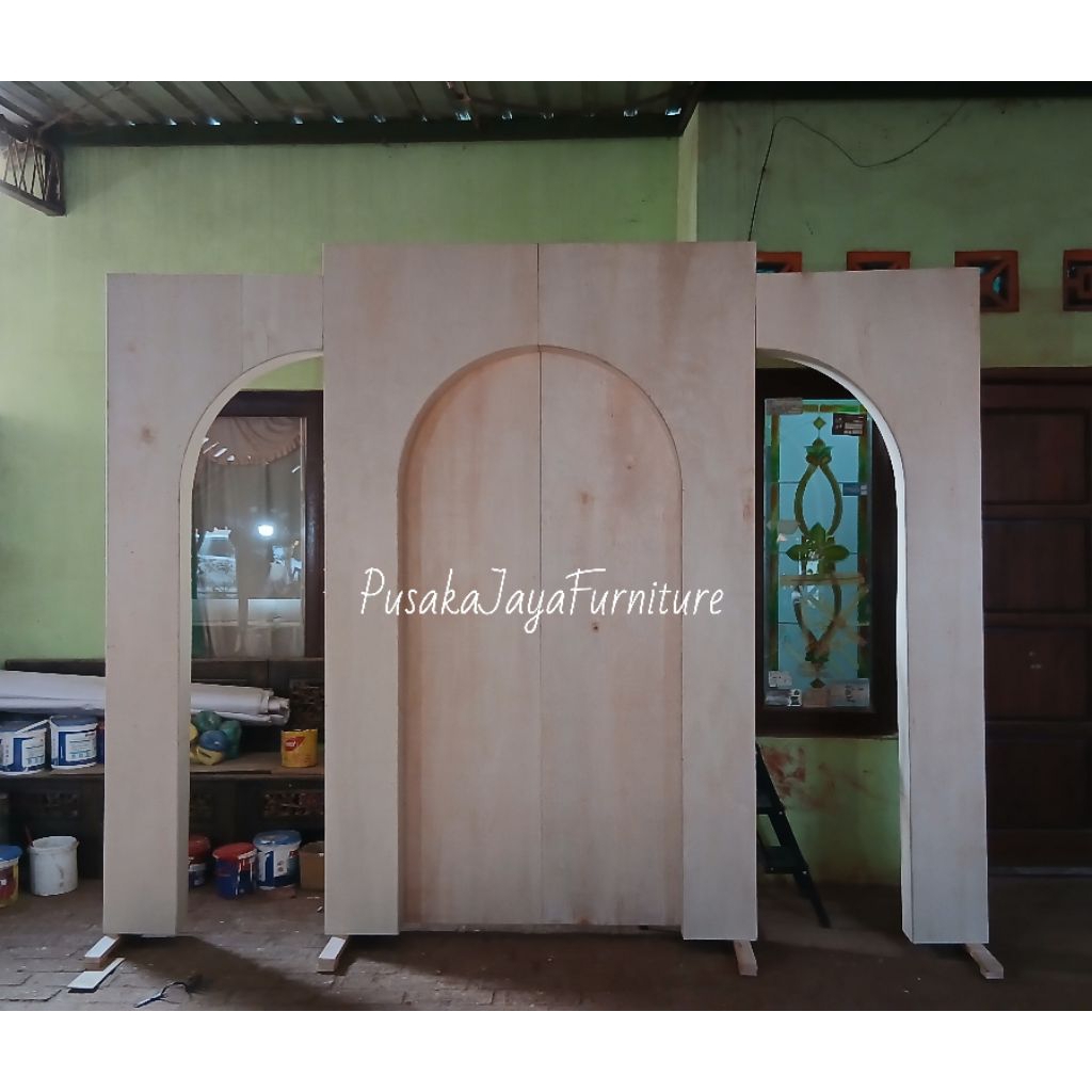 Backdrop Dekorasi Lamaran