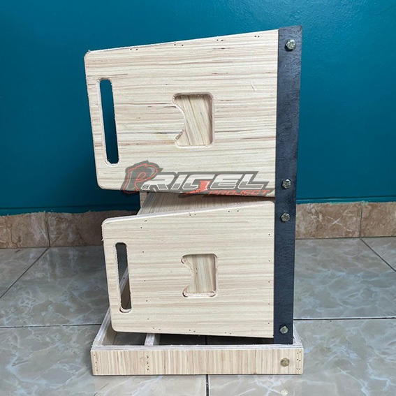 Paket Box Tanpa Speaker Line Array 6 Inch 2 Box Set Bracket Pengerjaan CNC