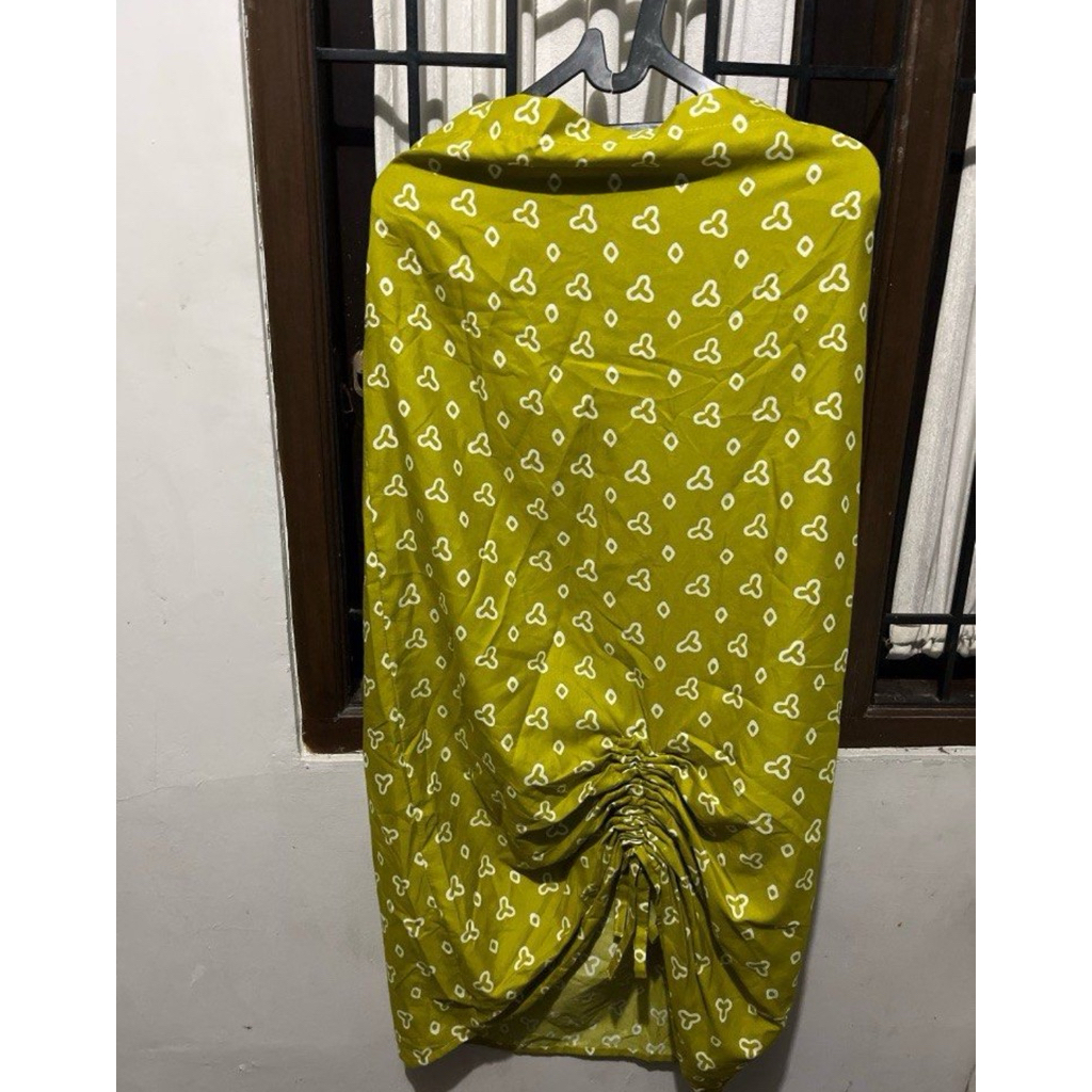 ROK SERUT HIJAU BATIK