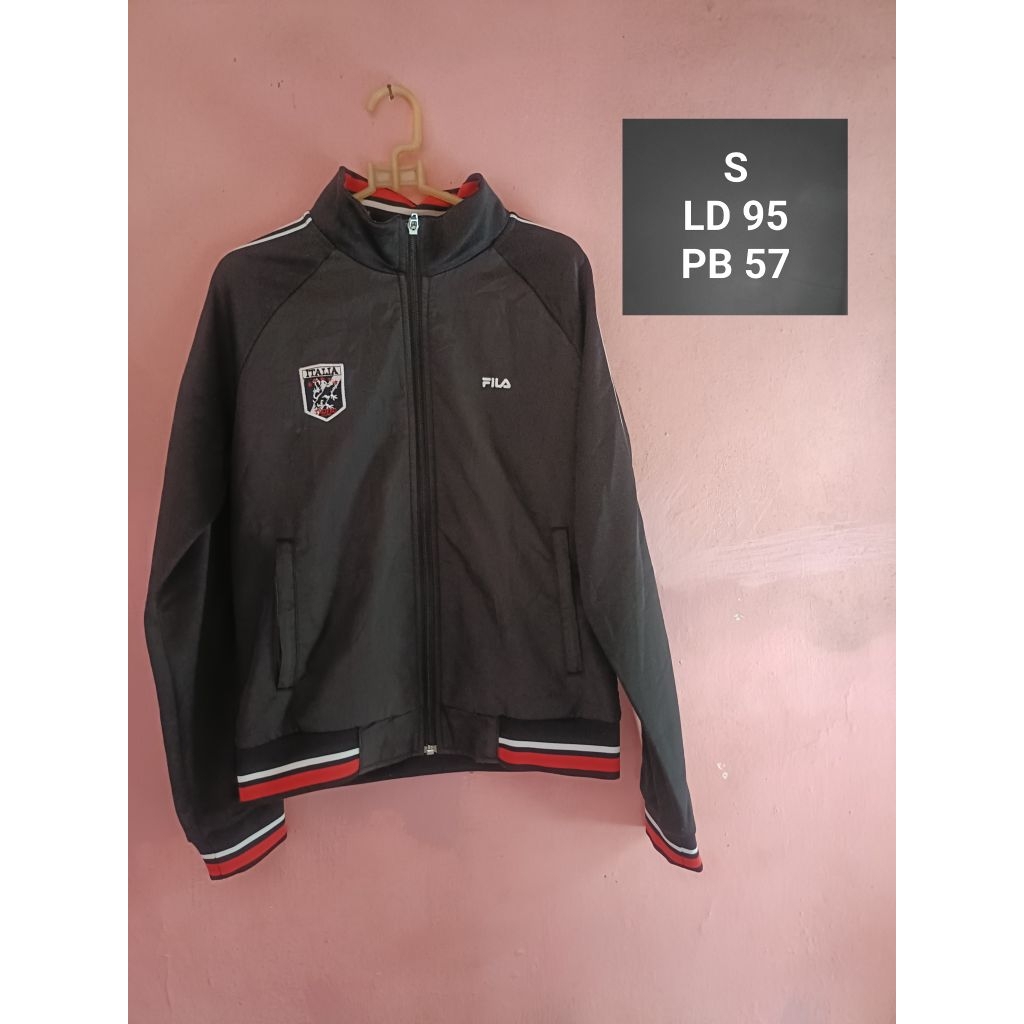 preloved tracktop fila biella italia original size s