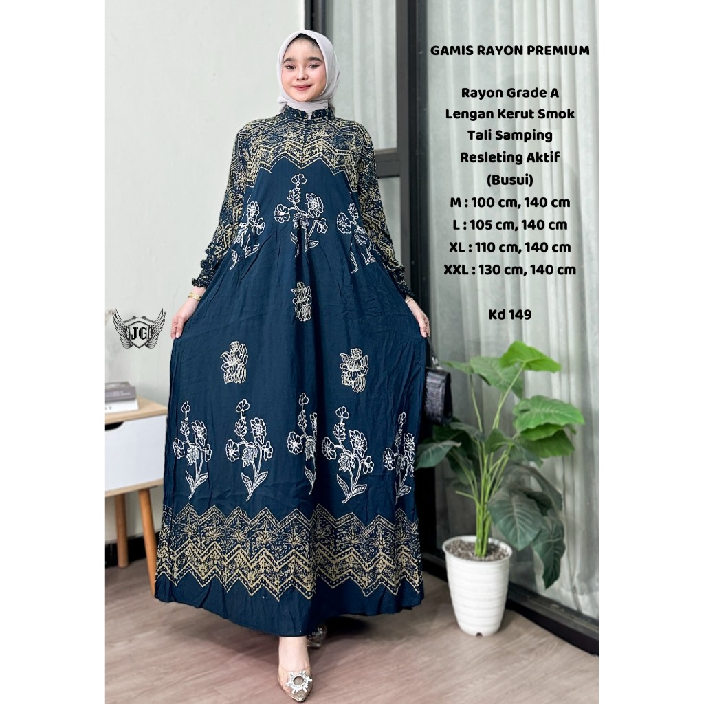 GAMIS RAYON CANDIMEKAR GAMIS TWILL  MALAMAN TERBARU TERLARIS TERMURAH DAN KEKINIAN GROSIR BATIK ASLI