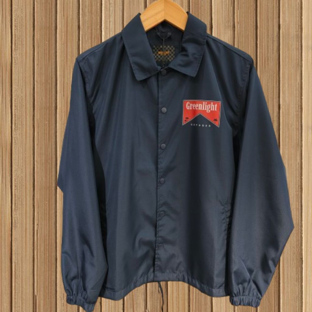 Greenlight Jaket Semi Coach Parasut Pria Regular Fit 090225 Original