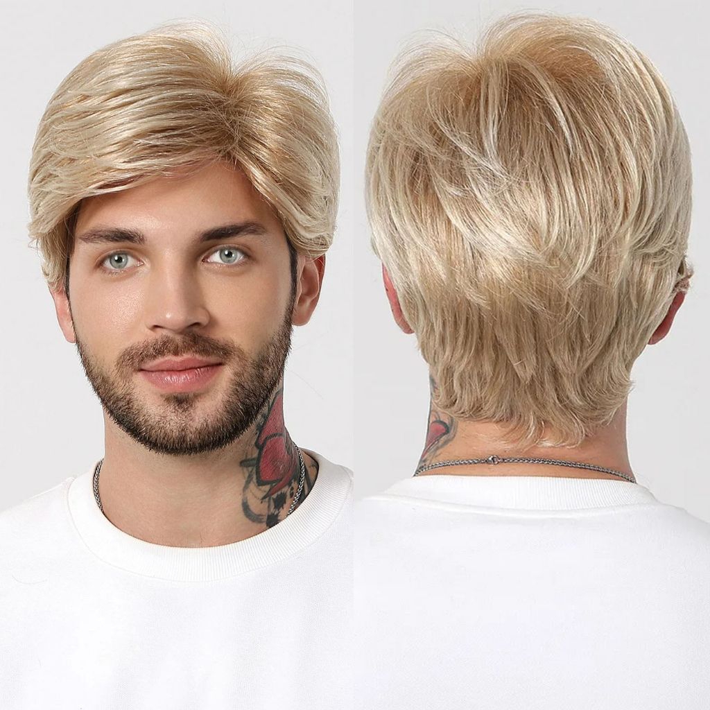 WIG PRIA PENDEK WIG PRIA SHORTY WIG PRIA PENDEK TRENDY WIG PRIA EUROPEAN STYLE WIG PRIA KEKINIAN WIG