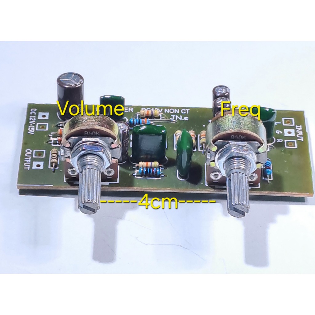 KIT LOW PASS FILTER SUBWOOFER DC12V NON CT