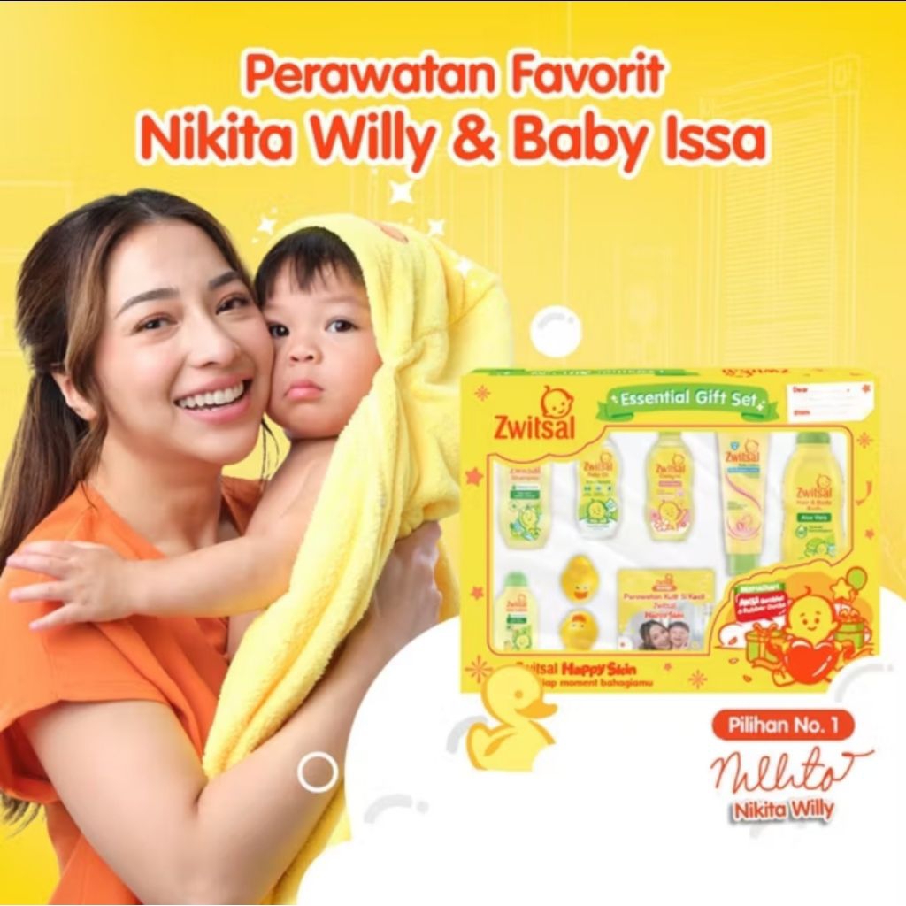 ZWITSAL BOX/PERLENGKAPAN MANDI NEWBORN/GIFT BABY SABUN SHAMPOO BAYI/HANDBODY HAIR LOTION BODY WASH B