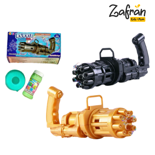 Mainan Bubble Gun Tembak Gelembung 8 Mata Model Bazoka SH675