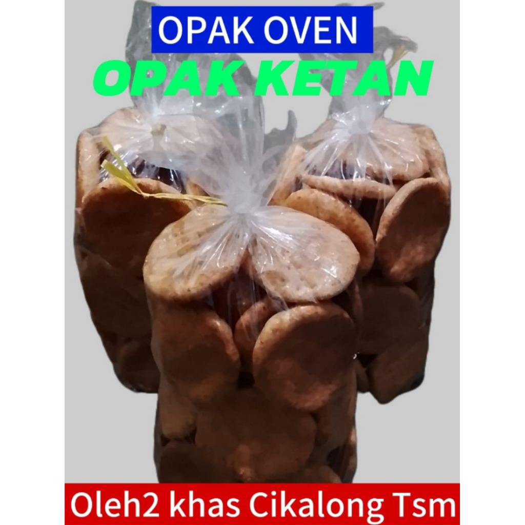 opak ketan open ,kelontong ,asli Cikalong tasikmalaya