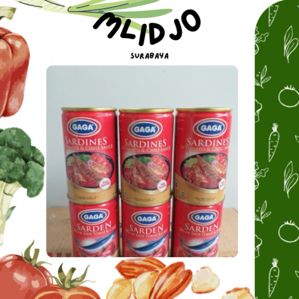GAGA SARDINE SARDEN 155GR