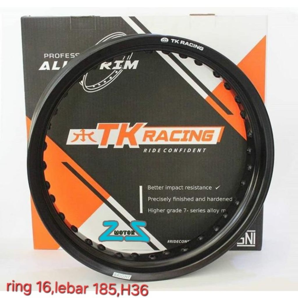 velg tk racing ring 16 185 hole 36 original