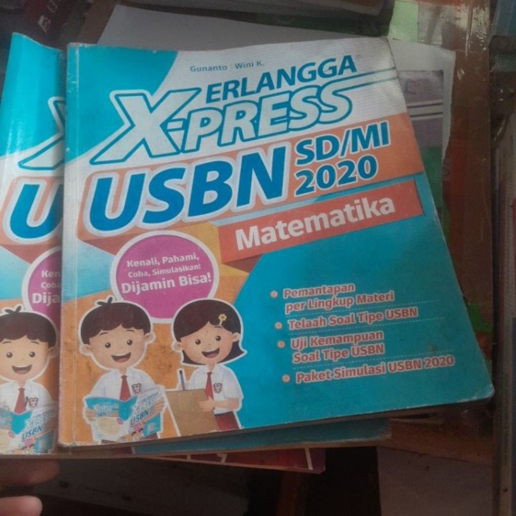 BUKU ERLANGGA X-PRESS USBN SD/MI MATEMATIKA PENERBIT ERLANGGA