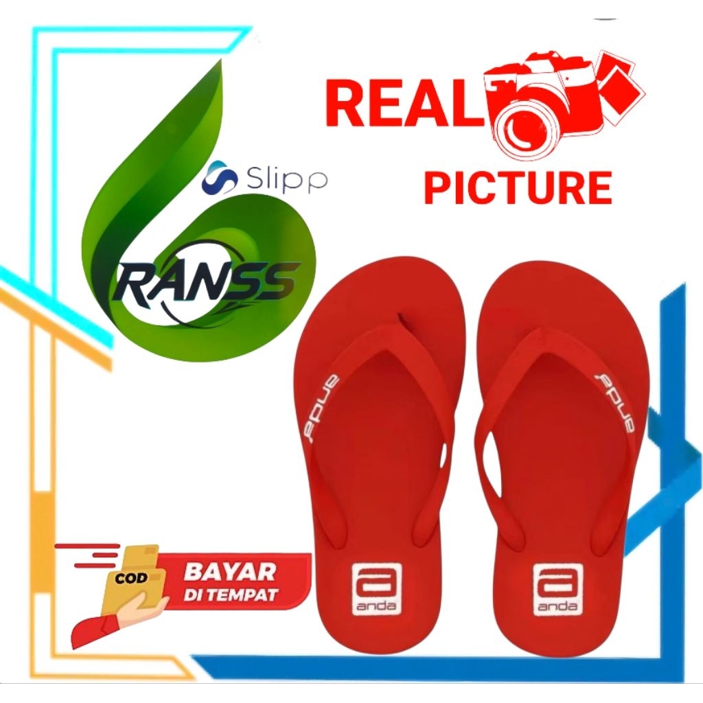 Ssh Sandal Jepit Pria distro Terbaru Termurah Simpel Elegan Keren Viral Trend Casual Kecey