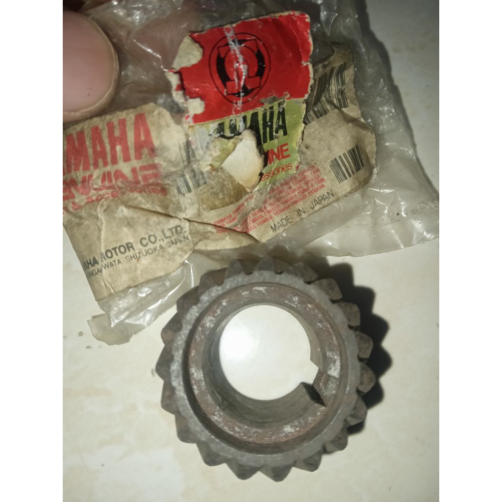 gigi gear gir primer yamaha dt dt100 dt125 rx rx100 rs rs100 rs125 original baru japan