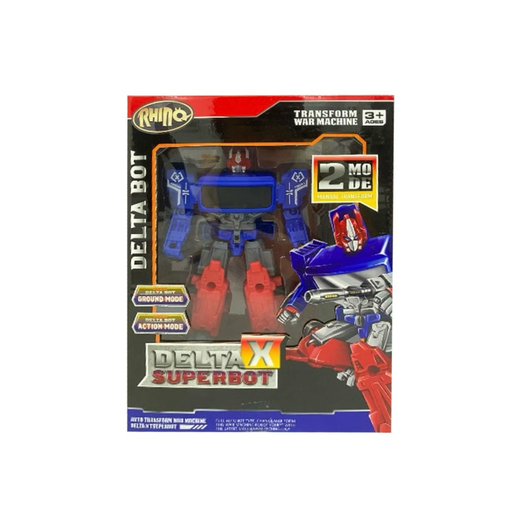 Rhino Delta Bot Mainan Robot Anak Assorted