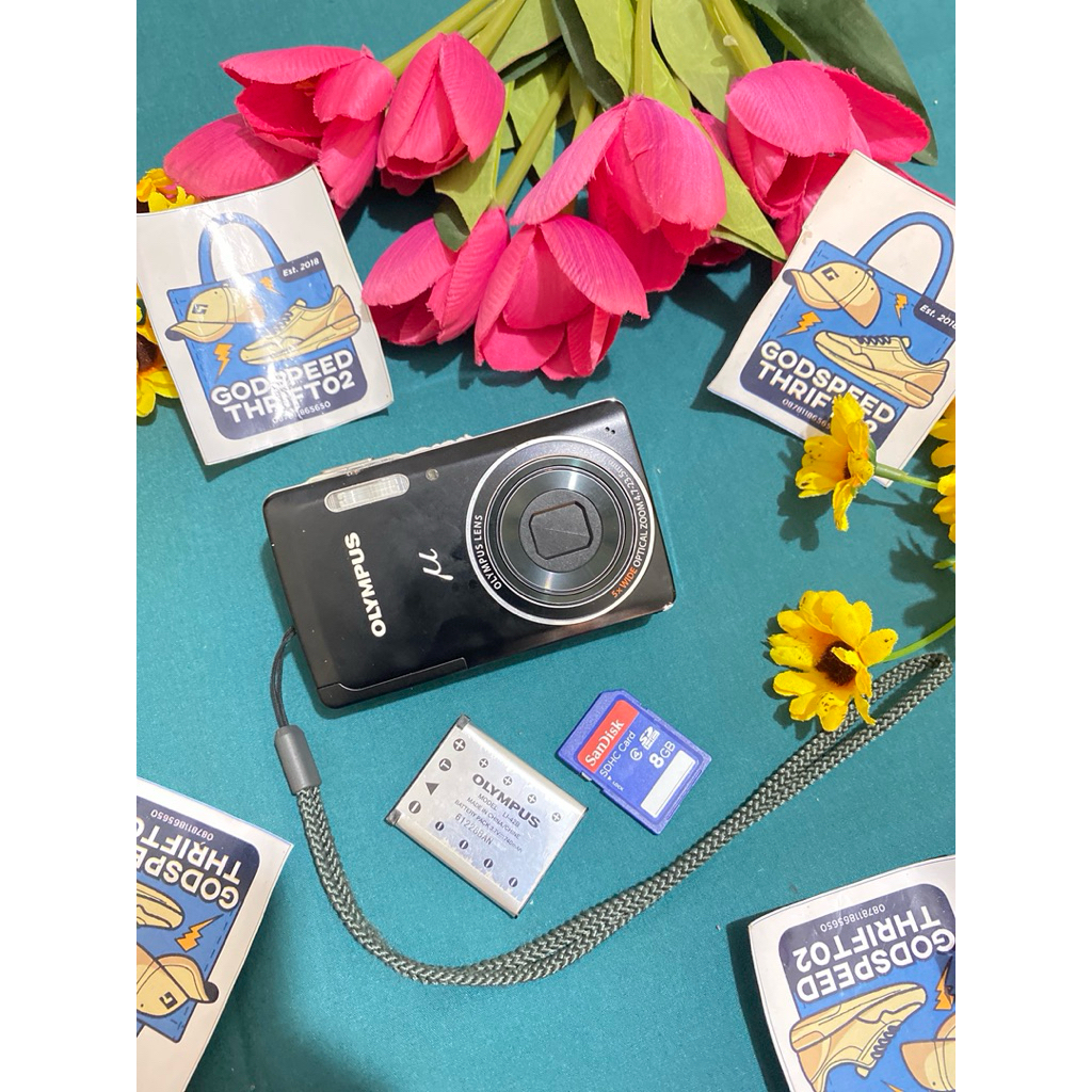 Camera Digital Olympus Stylus 5010 Black series 14.1 MegaPixels 5x Wide Optical Zoom