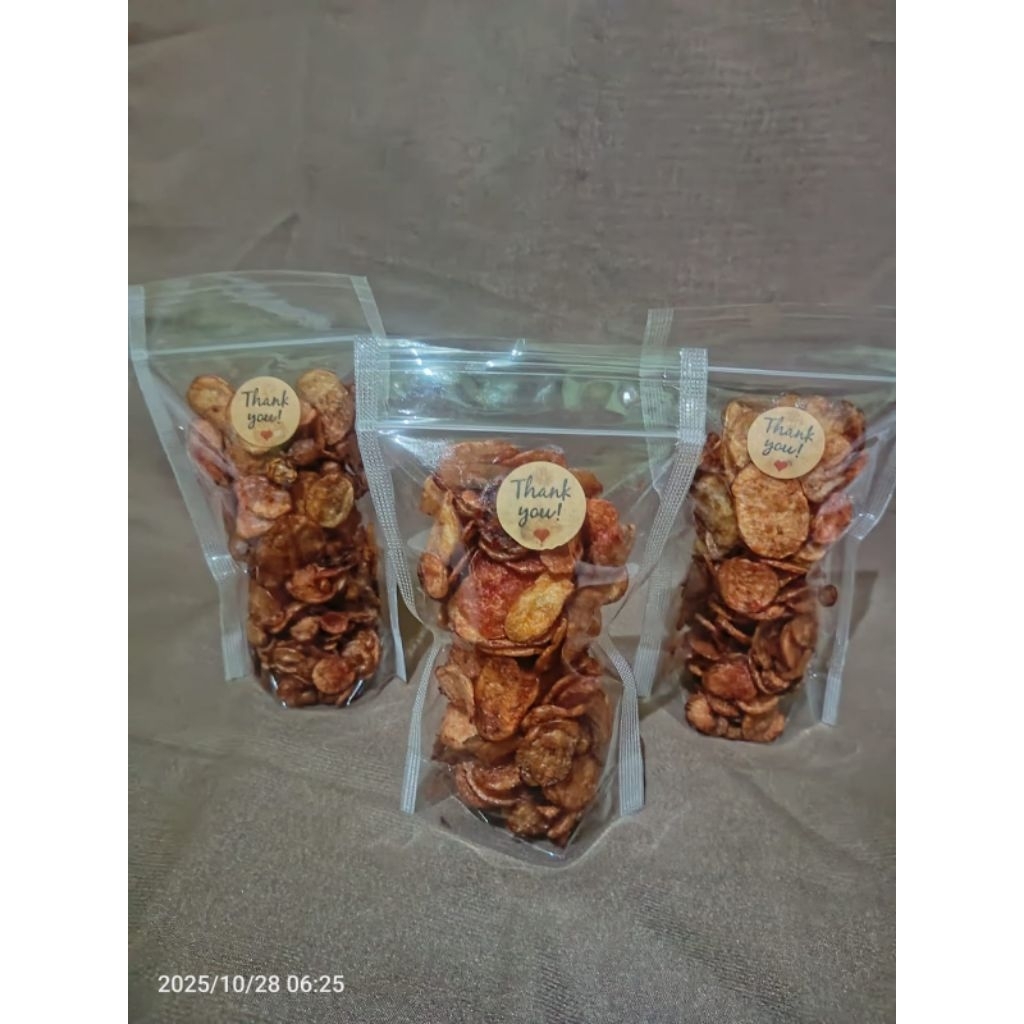 keripik kentang balado pedas