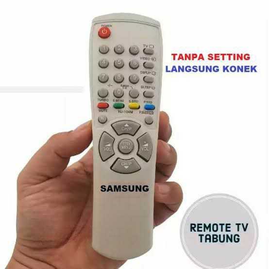 Remot TV tabung Samsung Remote TV Samsung Tabung Slim Flat Langsung Konek