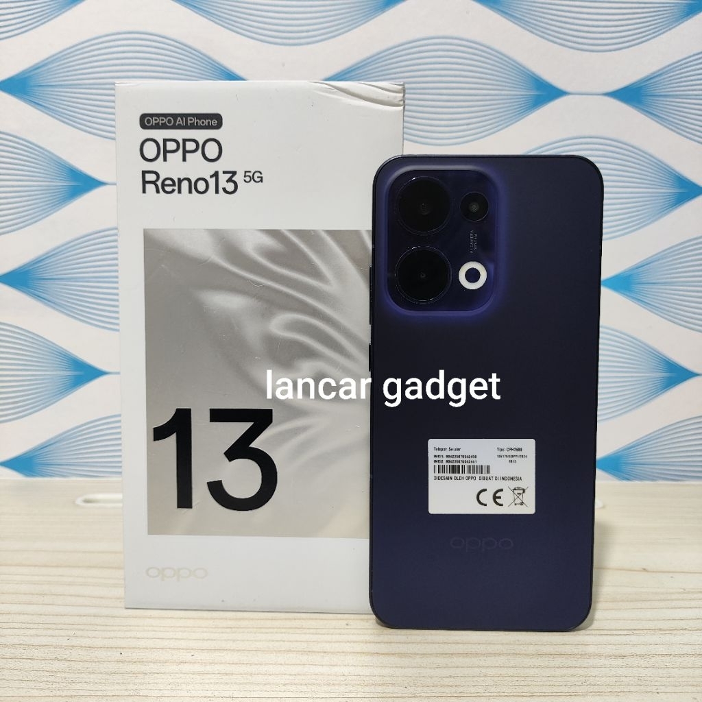 OPPO RENO 13 5G 12/256GB & 12/512GB SECOND