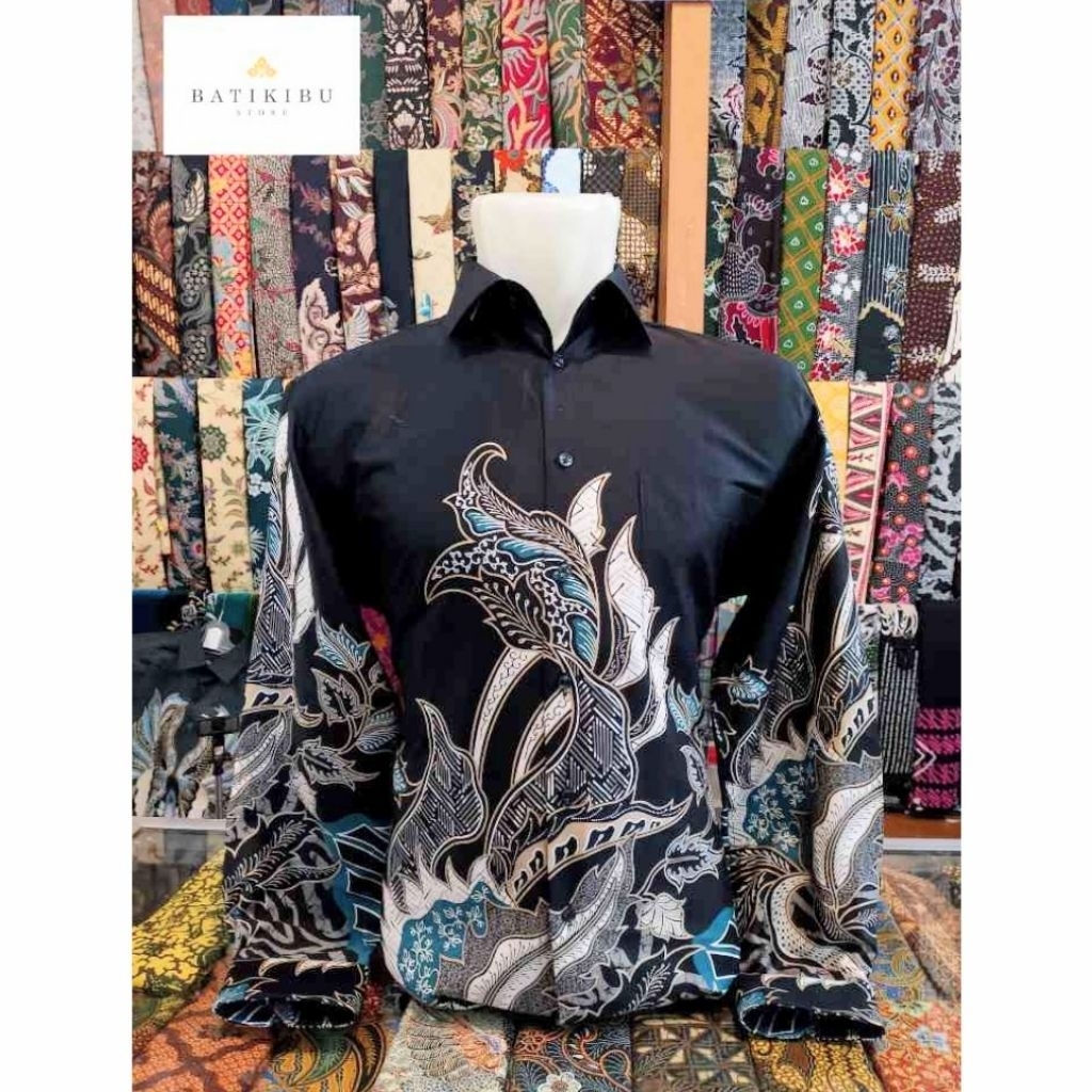 Kemeja Batik Pria Dewasa Alisan SlimFit Mix