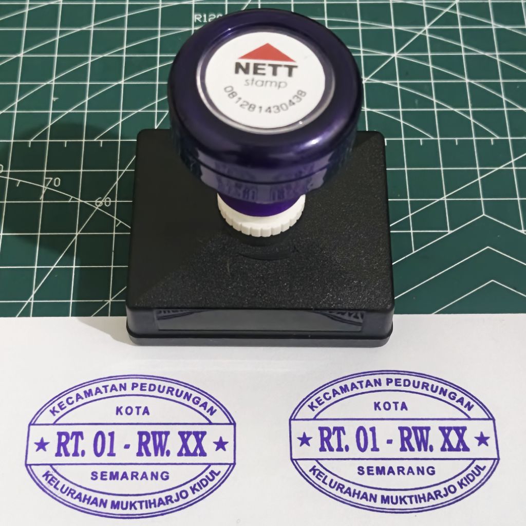 Stempel RT RW