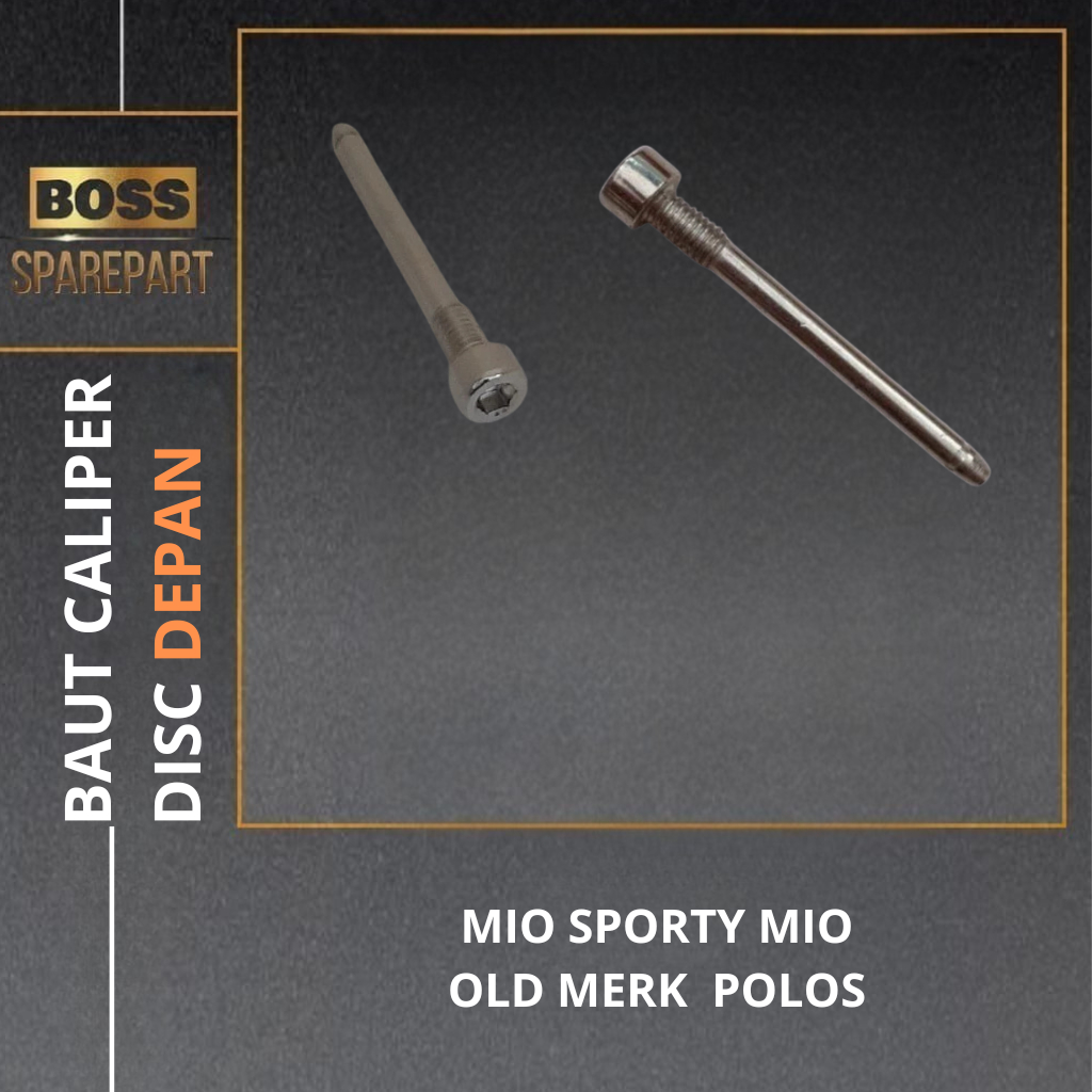 Baut kaliper MIO OLD, MIO SPORTY kalifer cakram merk polos