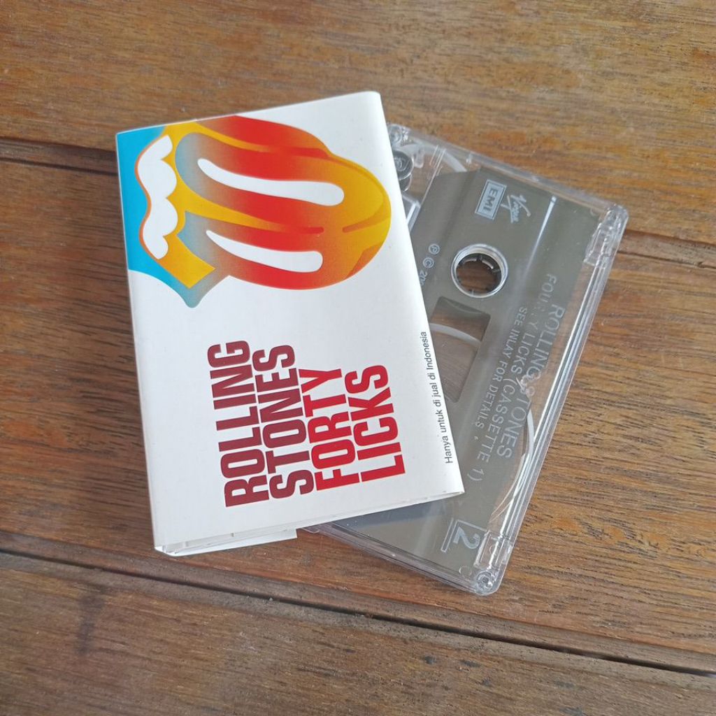 Kaset Rolling Stones Forty Licks/2002 abkco music records mulus
