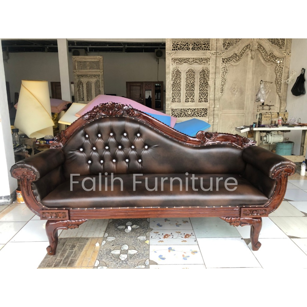 Kursi sofa santai jati jepara