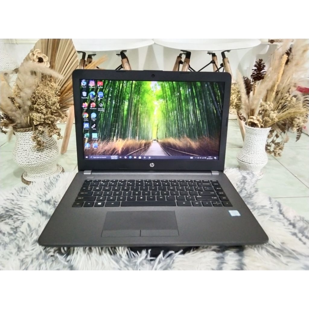 Laptop Hp 240 G6 Intel Core i3 Gen 6 Ram 4Gb Ssd 128Gb + Hdd 500Gb