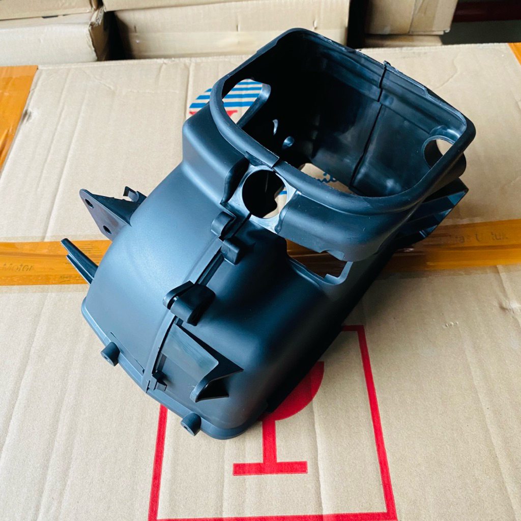 win Cover Mesin Scoopy Karbu 2010 2011 2012 WIN | set tutup atas bawah in + ex motor honda karburato