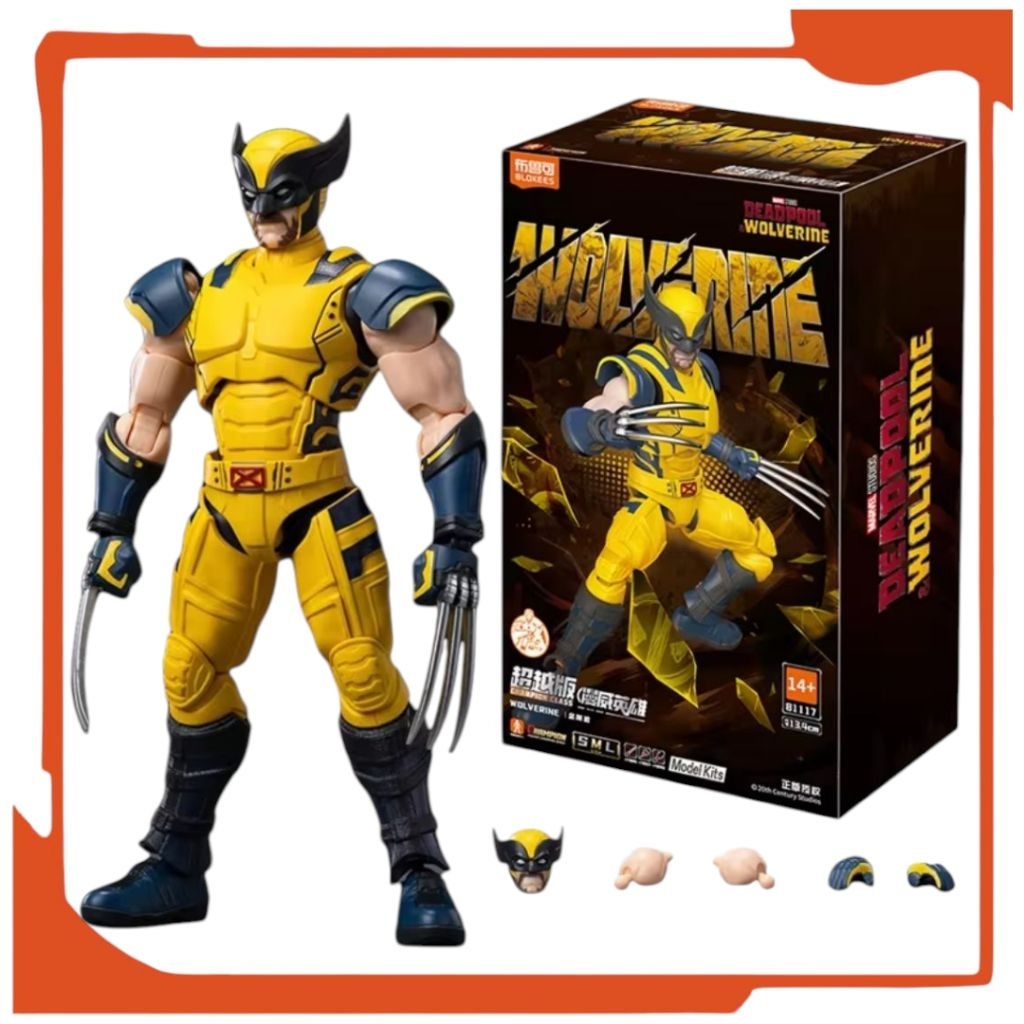 Blokess Figure Marvel Wolverine Champions Class Legend Wolverine