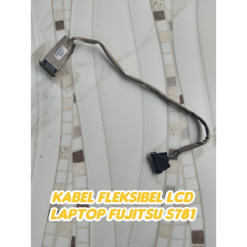 Kabel Fleksibel LCD Laptop Fujitsu S781