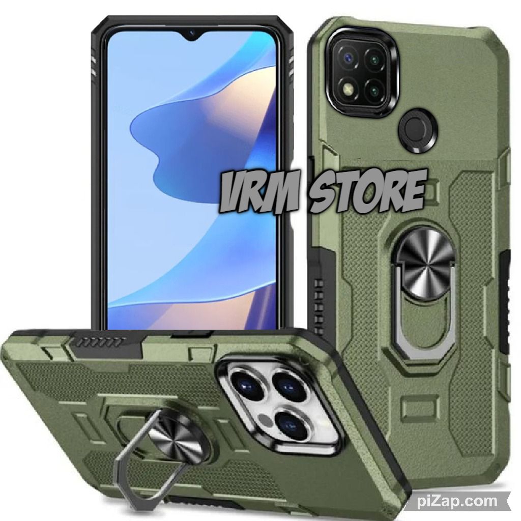 Case Robot Hp Xiaomi Redmi 9C Case HIT EYE RING Case Robot Standing