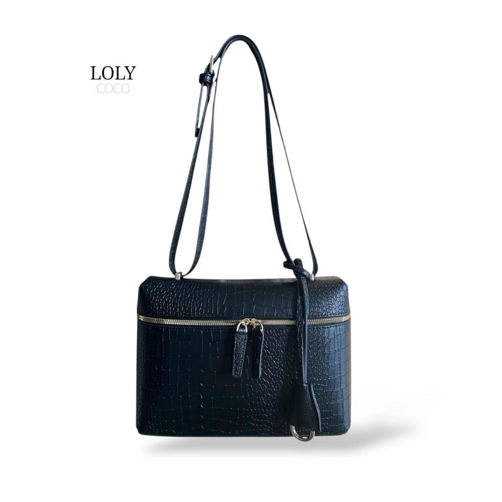 LOLY COCO - Nagita Croco - Tas selempang WQanita - Slingbag - Shoulderbag - Tas Terbaru
