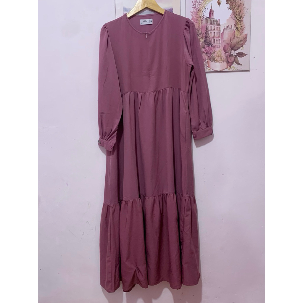 GAMIS WARNA DUSTY BY JASMINE [PRELOVED]