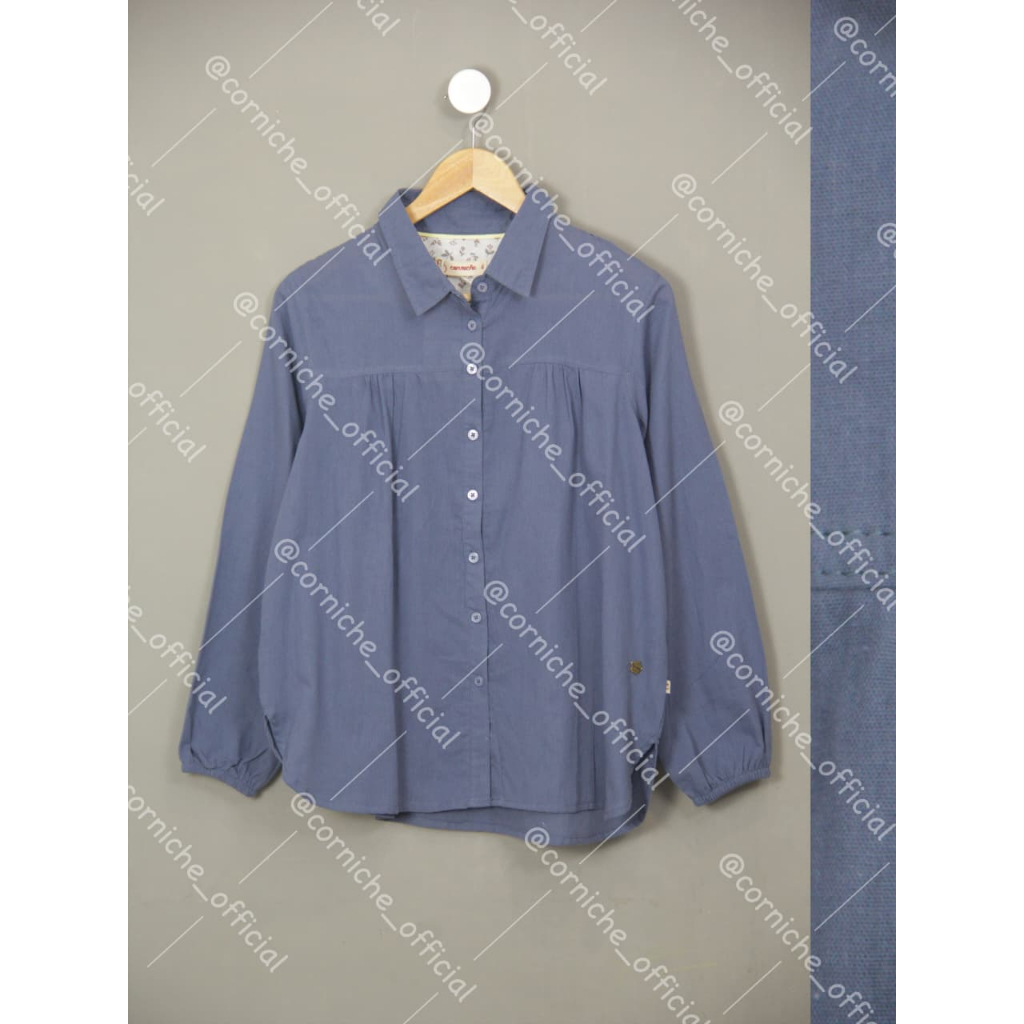 Corniche Miza Shirt Dusty Blue - TW231896