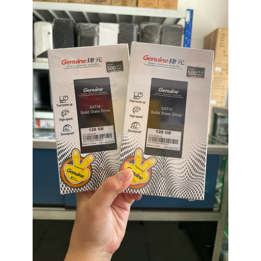SSD SATAIII 128GB GENUINE NEW