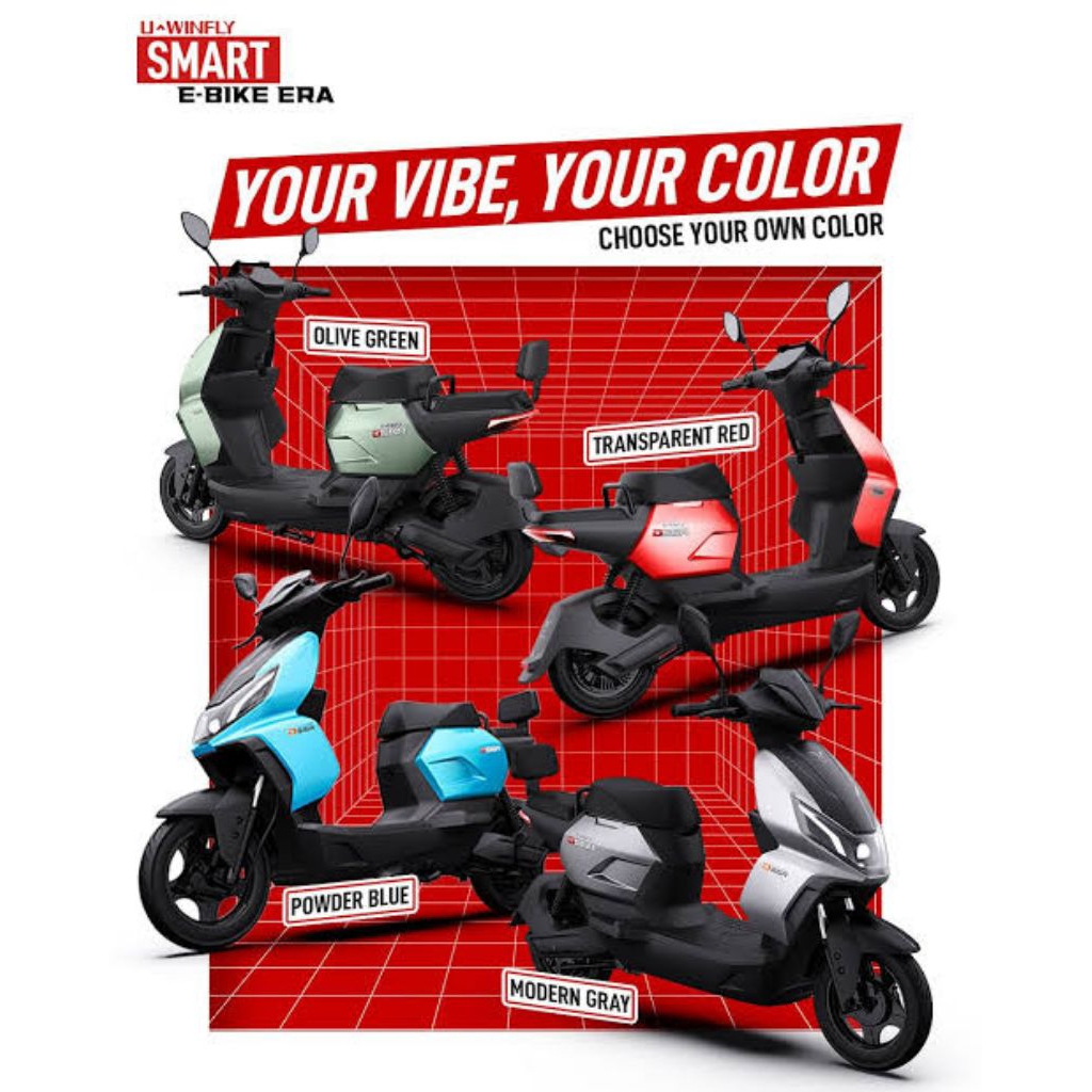 Sepeda Listrik Uwinfly D66A