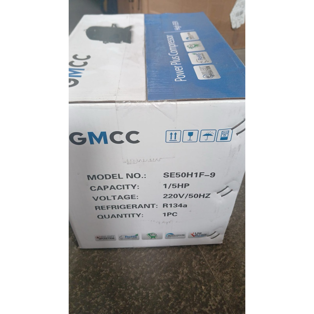KOMPRESOR GMCC SE50H1F-9 | KOMPRESOR FREEZER/KULKAS/CHILLER/SHOWCASE 1/5PK R134
