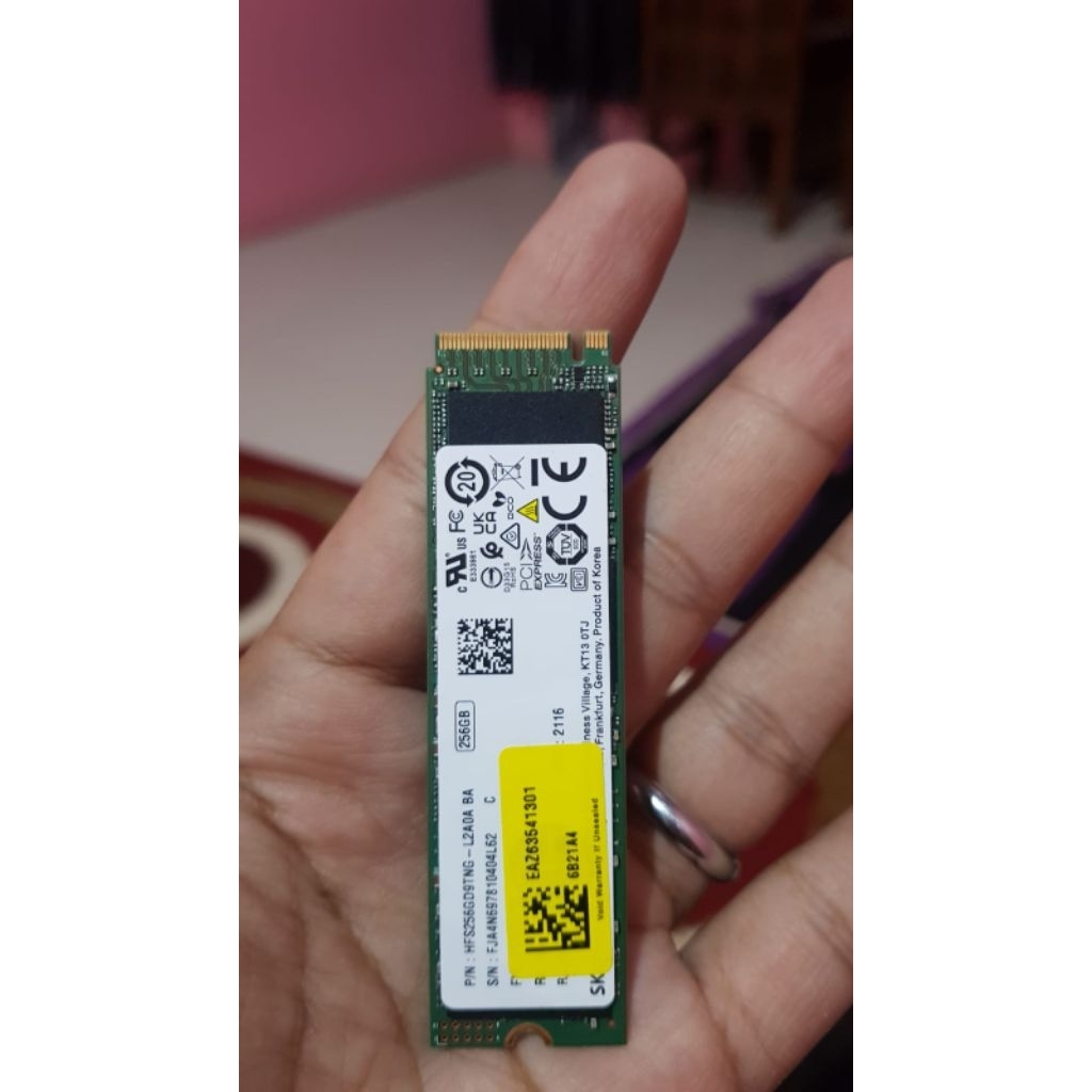 SSD M.2 NVme 256GB Sk hynix