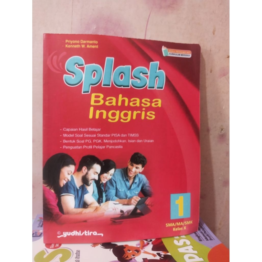 buku splash bahasa Inggris kelas 10/X/1 sma ma kurikulum merdeka