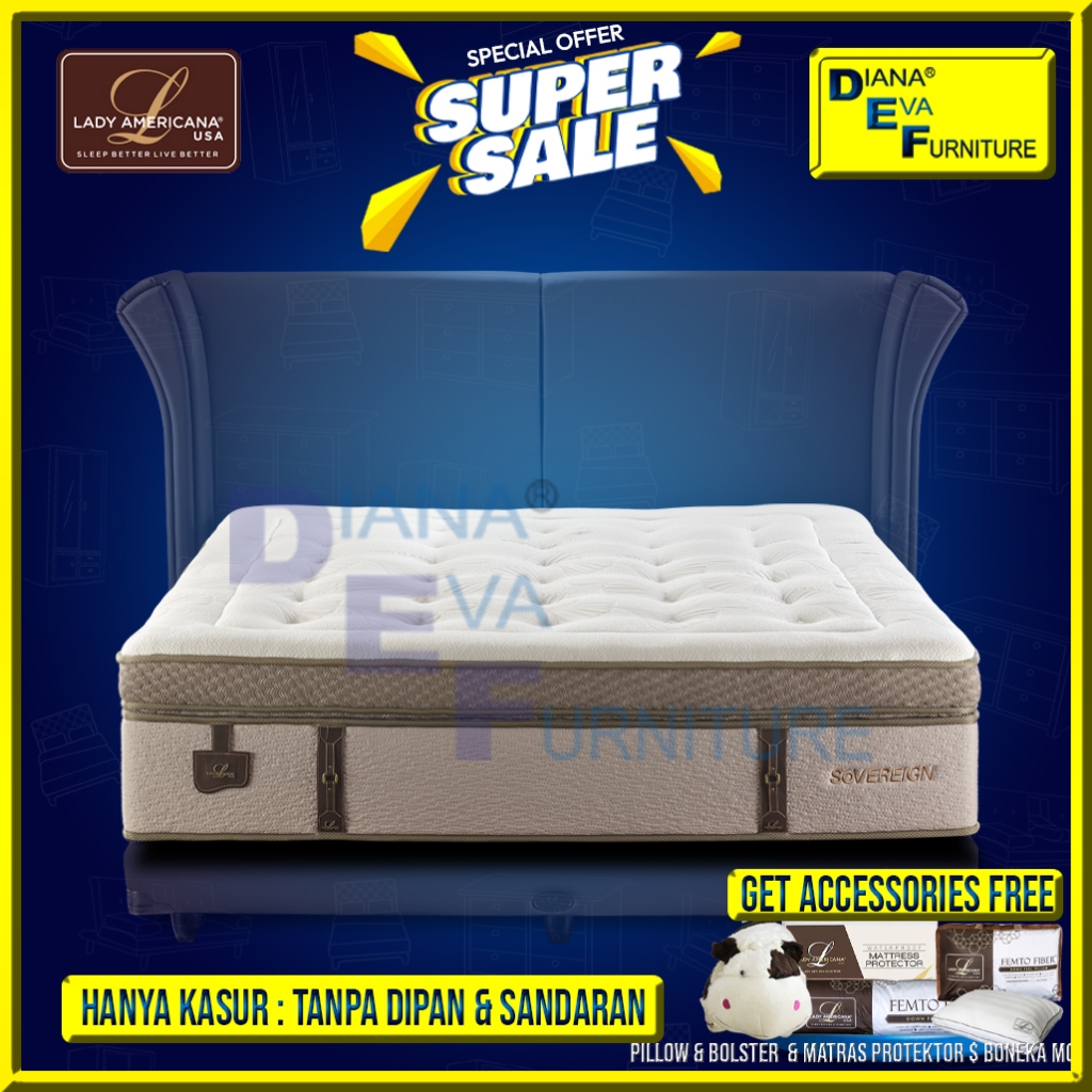 Lady Americana Sovereign Kasur Springbed