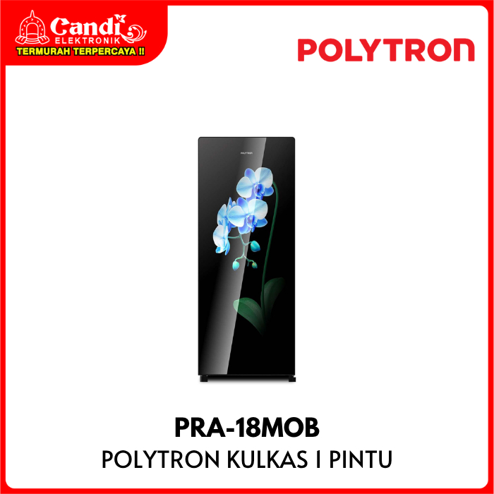 POLYTRON Kulkas 1 Pintu 180 Liter PRA-18MOB