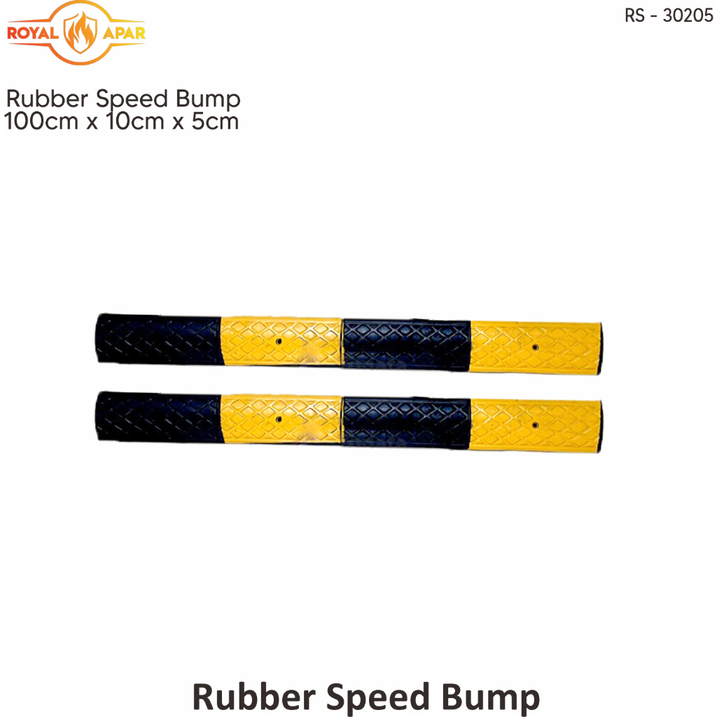 Rubber Speed Bump Kecil / Polisi Tidur Karet 1 Meter