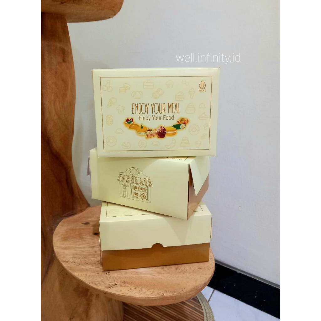Box Snack Ready Dus Snack 14x10x7 cm Snack Box Kotak Kue Box Kue Kardus snack motif